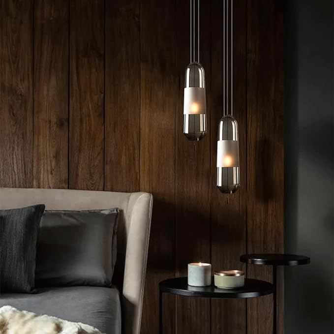 Creative Single Head Glass Distinctive Hanging Light For Home Decor