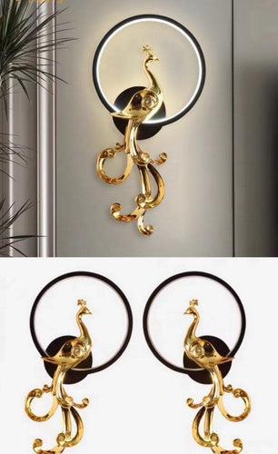 Crowned Peacock Beauty Wall Mount