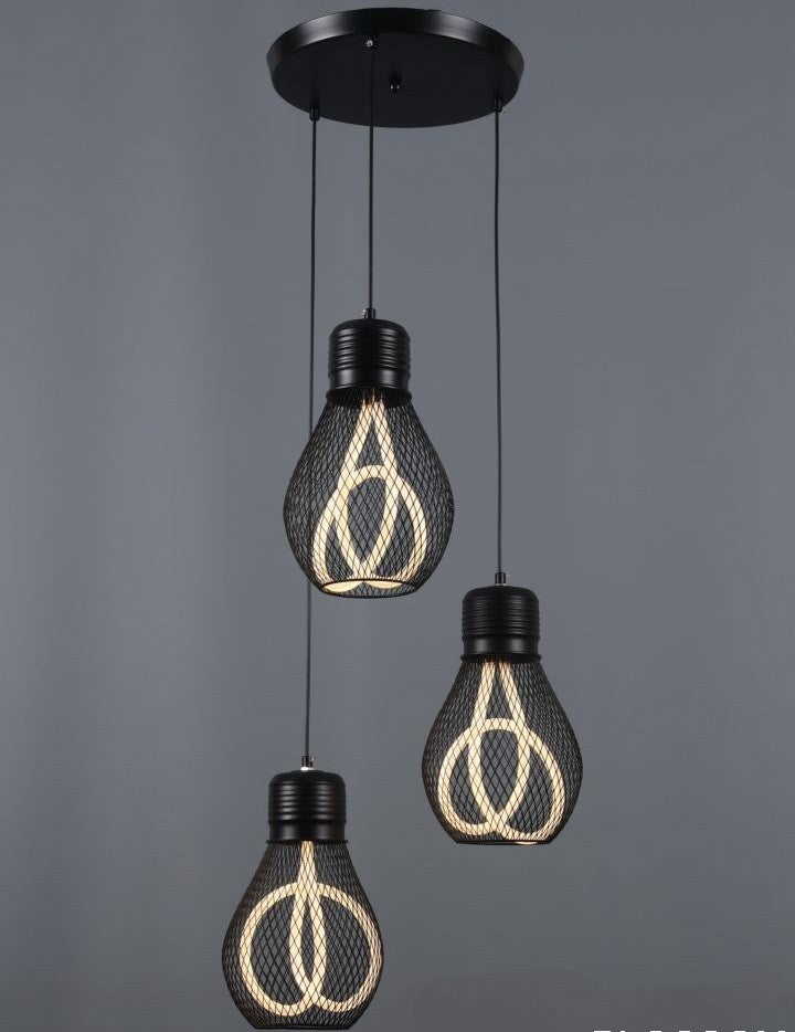 Black Orbit 3- Hanging Light