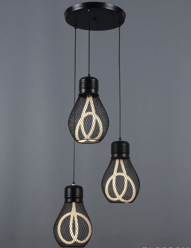 Black Orbit 3- Hanging Light