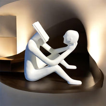 Load image into Gallery viewer, Abstract Man Reading Book Artefact Ideal for Living Room, Home, and Office