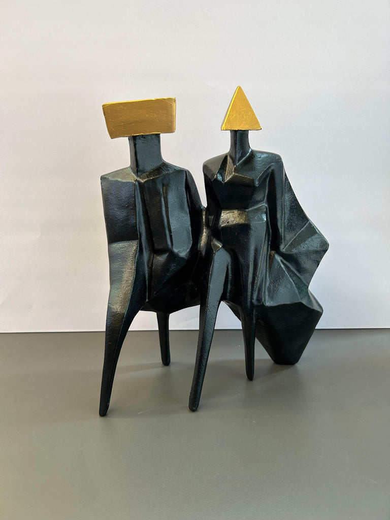 Artefact For Home Decor 
Black Humanoid Artefact