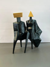 Load image into Gallery viewer, Artefact For Home Decor 
Black Humanoid Artefact