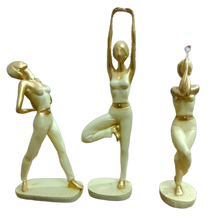 Load image into Gallery viewer, Yoga Statue Set for Home Decoration