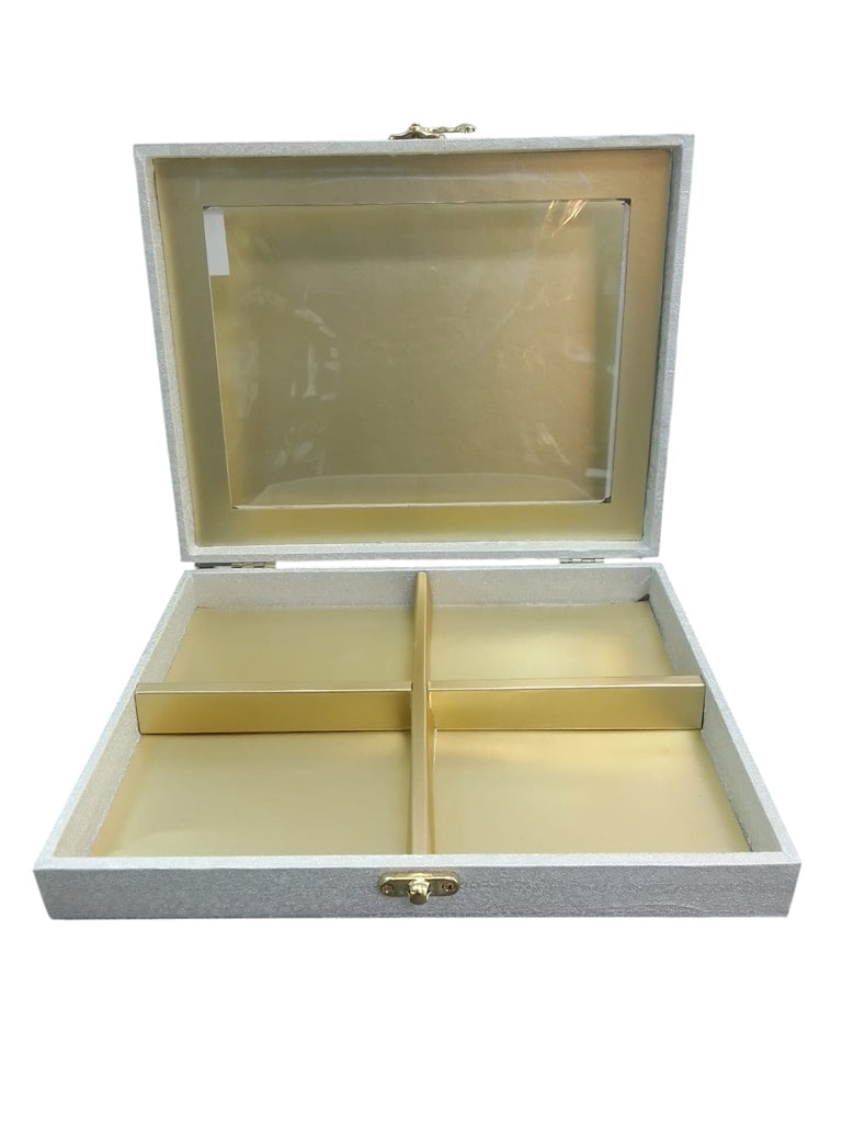 Four-Sided Decorative Display Box for Home Decor and Gifting