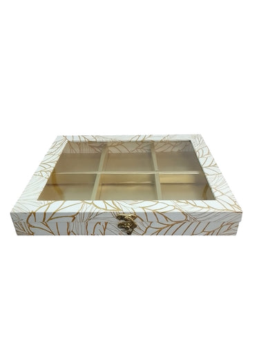 Four-Sided Decorative Display Box for Home Decor and Gifting