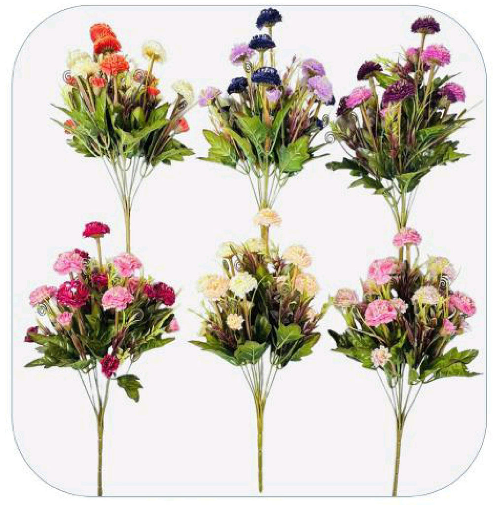 Vibrant Decorative Silk Flowers (p.p)