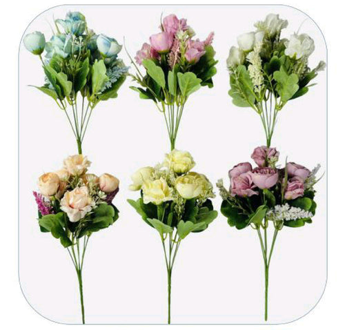 Lifelike Artificial Flowers: Perfect for Home, Events, and Weddings (p.p)
