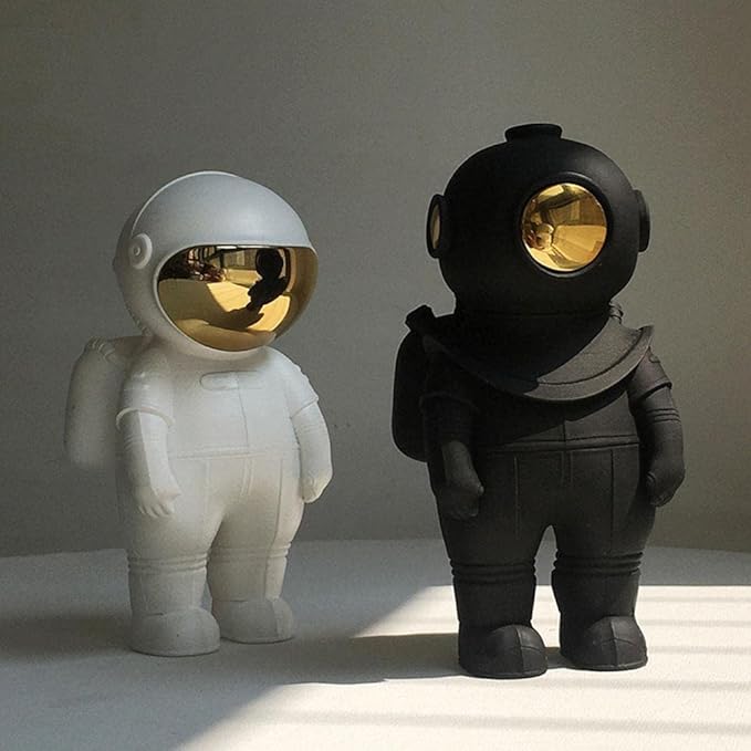 Roexboz Resin Astronaut Model - Astronaut Figures Statues for Decoration