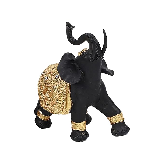 Classy Gold-Covered Elephant Artifact