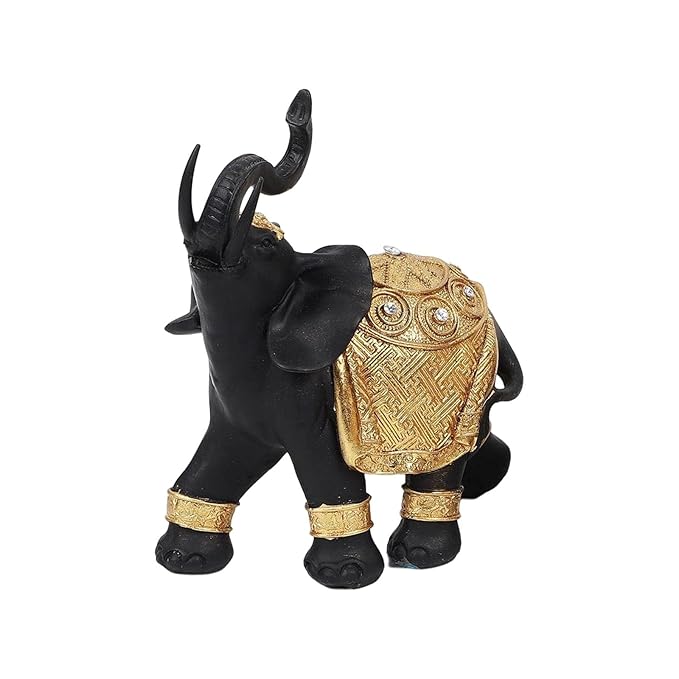 Classy Gold-Covered Elephant Artifact