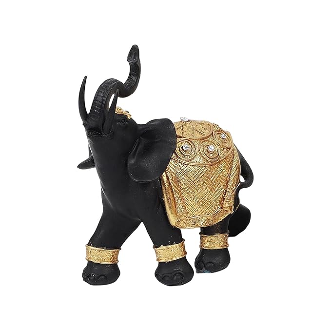 Classy Gold-Covered Elephant Artifact