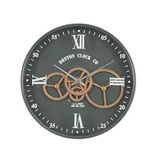 Load image into Gallery viewer, Delightful Decor Real Moving Gear Modern Design Wall Clock