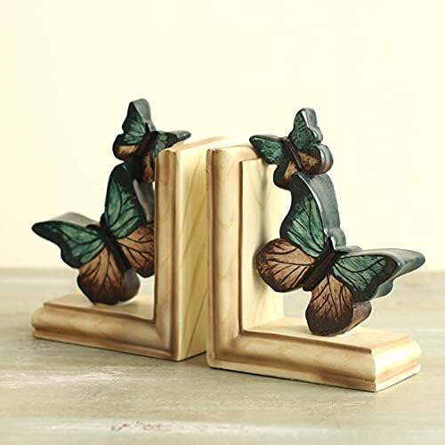 Butterfly Bookend Adjustable Resin Office Desk and Bookshelf Decor