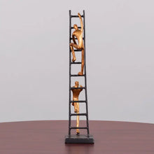 Load image into Gallery viewer, Abstract Sculpture: Stairs Thinker Figurine for Creative Shelf, Office, and Home Decor