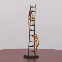 Load image into Gallery viewer, Abstract Sculpture: Stairs Thinker Figurine for Creative Shelf, Office, and Home Decor