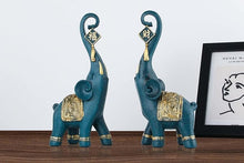 Load image into Gallery viewer, Elephant Statue for Home Decor Desk and Living Room, Dining Room, Bedroom, and Office