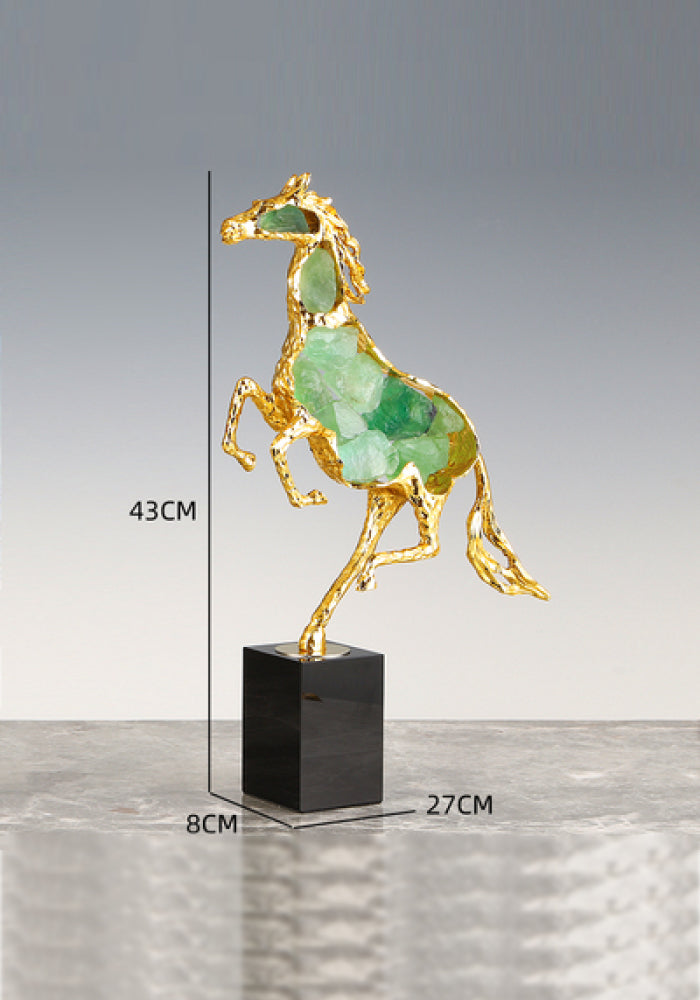 Elegant Horse Artefact Display For Home Decor (P.P)