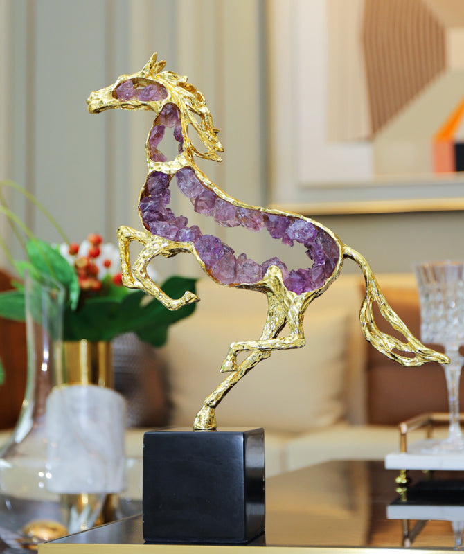 Elegant Horse Artefact Display For Home Decor (P.P)