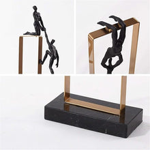 Load image into Gallery viewer, Desktop Sculpture Team Ghost Figure Metal Table Ornament Statue