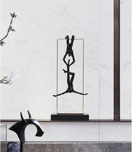 Load image into Gallery viewer, Desktop Sculpture Team Ghost Figure Metal Table Ornament Statue