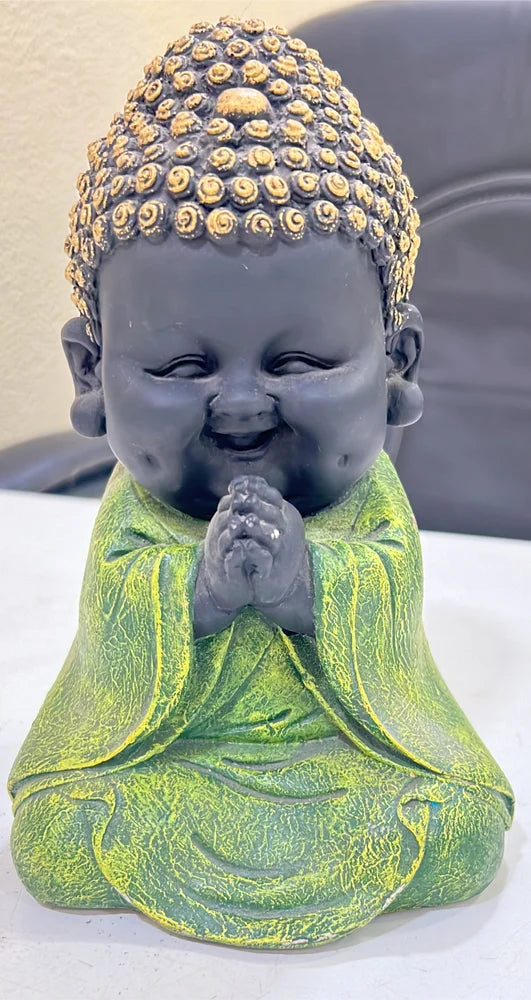 Praying Monk Figurine