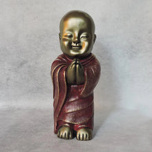 Load image into Gallery viewer, Namaste Monk Idol For Home and Office Decor (set)