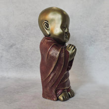 Load image into Gallery viewer, Namaste Monk Idol For Home and Office Decor (set)