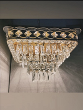 Load image into Gallery viewer, Lead Crystal or Murano Glass Prism Light with Ornate Frame