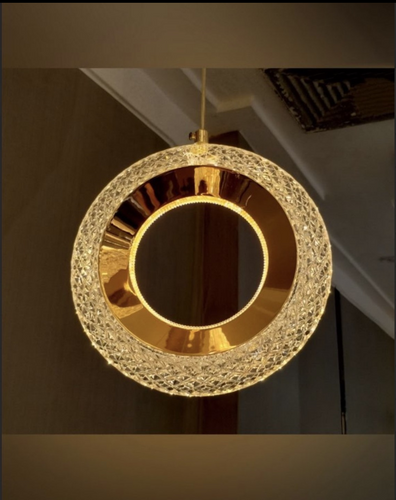 Elegant Design Hanging Light Golden Colour For Home Decor