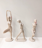 Yoga Statue Set for Home Decoration