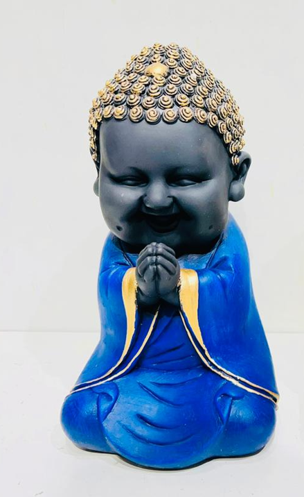 Praying Monk Figurine