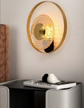 Load image into Gallery viewer, Unique Circular Wall Mount with Round Frame and Artistic Design