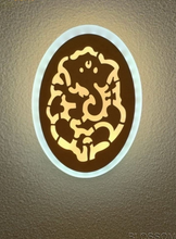Load image into Gallery viewer, Elegant Ganesha Idol Wall Mount Spiritual Home Decor Accent