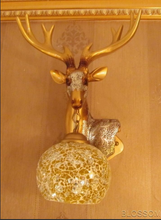 Load image into Gallery viewer, Stylish Deer Face Wall Mount Unique Rustic Decorative Piece