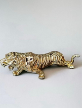 Load image into Gallery viewer, Elegant Leopard Artefact in Golden Design Stunning Decorative Accent.