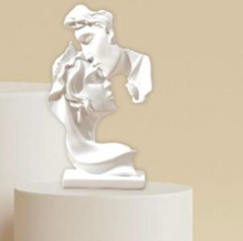 Load image into Gallery viewer, White Colour Couple Abstract Artefact Decorative For Home Decor