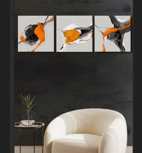 Stylish Set of 3 Wall Frames Ideal for Elegant Home Decor