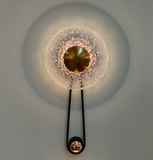 Modern Artistic Wall -Mounted Light with Glass Accent