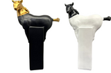 Majestic Standing Horse Artefact for Elegant Decor (P.P)