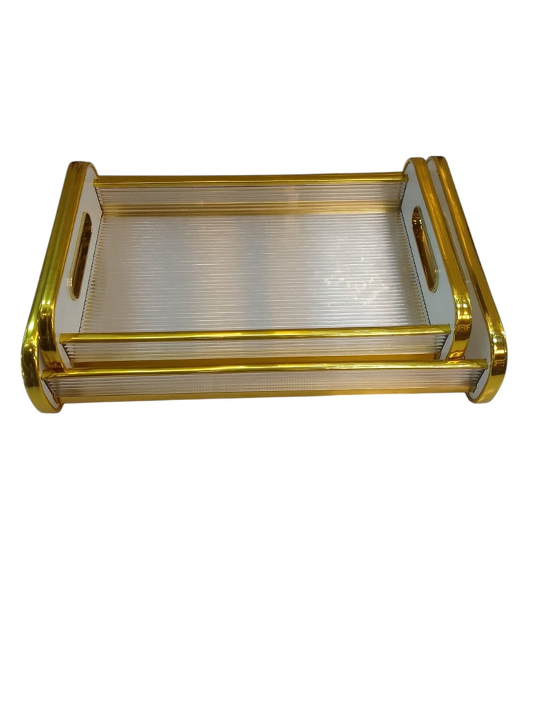 Designer Acrylic Tray Elegant Serveware for Modern Homes