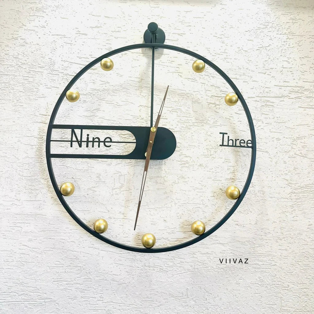 Minimalist Italian Wall Clock Frame