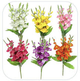 Sculpted Artificial Flowers for Elegant Displays (p.p)