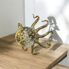 Load image into Gallery viewer, Premium Gold Octopus Sculpture - A Stunning Decorative Accent