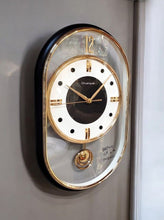 Load image into Gallery viewer, Modern Twist: Wall Clock with Unique Shape Gold