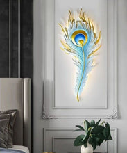 Load image into Gallery viewer, Feathers of Majesty : A Wall Mount Accent