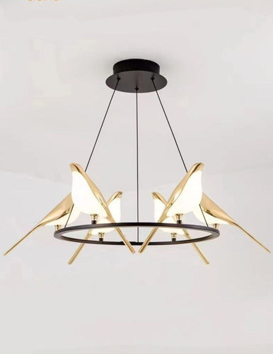 Sparrow Silhouette Hanging Light