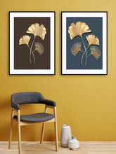Load image into Gallery viewer, Golden Leaf Finish Wall Painting