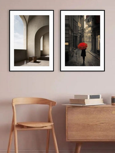 Classic Streets, Timeless Tales Wall Frame Art