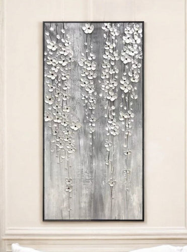 Harmonies in Grey Canva Painting